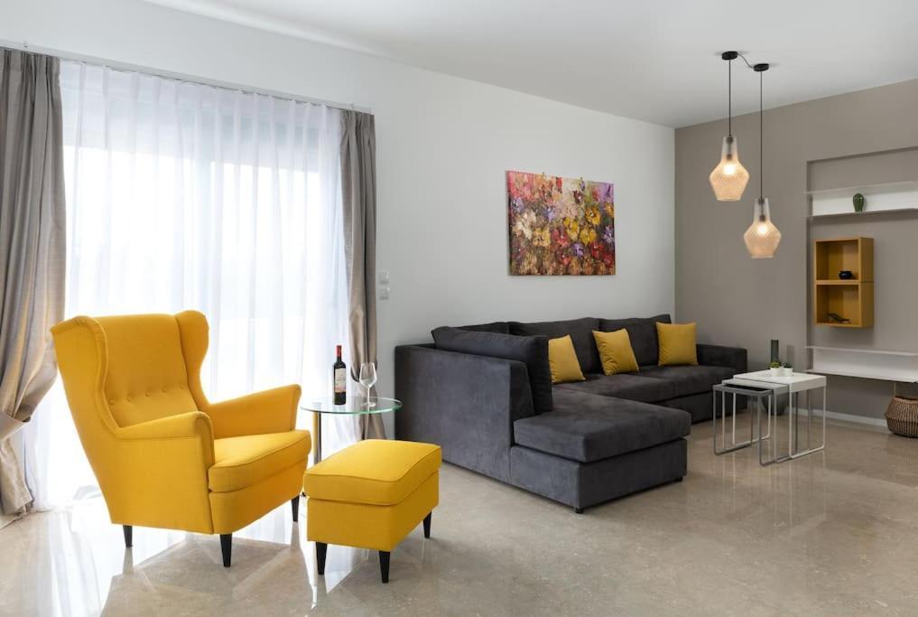 Luxurious And Modern House Near Town And Beach Asgourou Exteriör bild